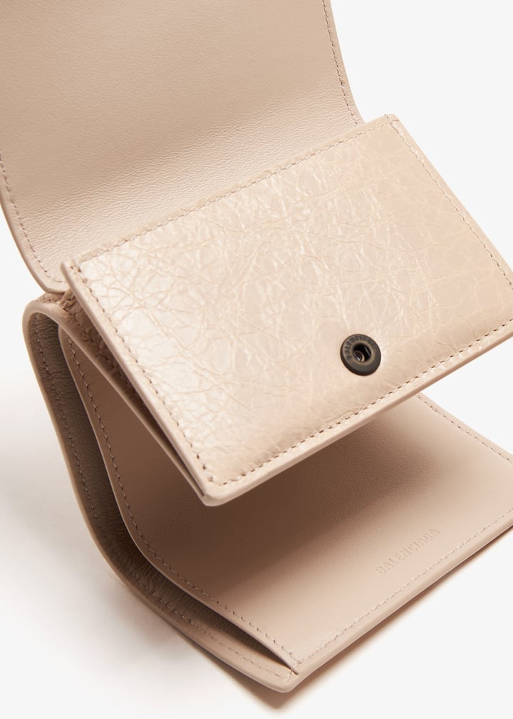 【BALENCIAGA】Le City ミニ ウォレット★8106692ABFY2910 ホワイト の ウィメンズ Le City ミニ ウォレット スニーカー