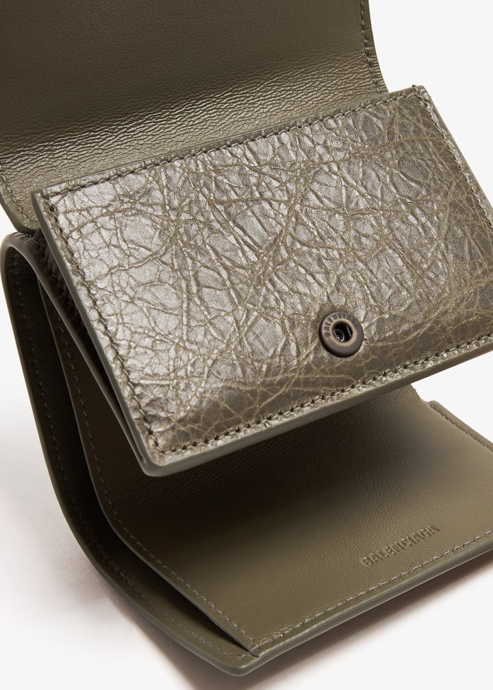 【BALENCIAGA】LE CITY MINI WALLET Balenciaga: Black 'Le City' Mini Wallet | SSENSE