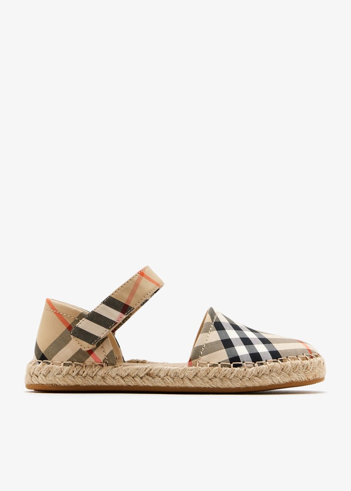 Check espadrilles