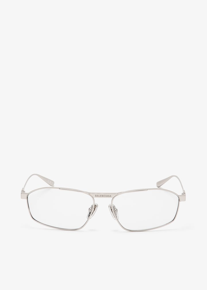 Balenciaga Tag 3.0 D-frame sunglasses for Men - Silver in
