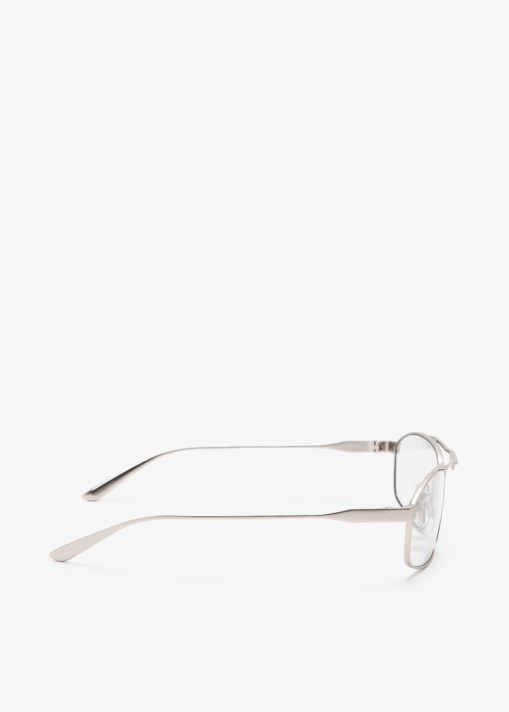 【関税込み】Balenciaga シルバー Tag 3.0 D-Frame サングラス Men's Tag 3.0 D-frame Sunglasses in Silver | Balenciaga US