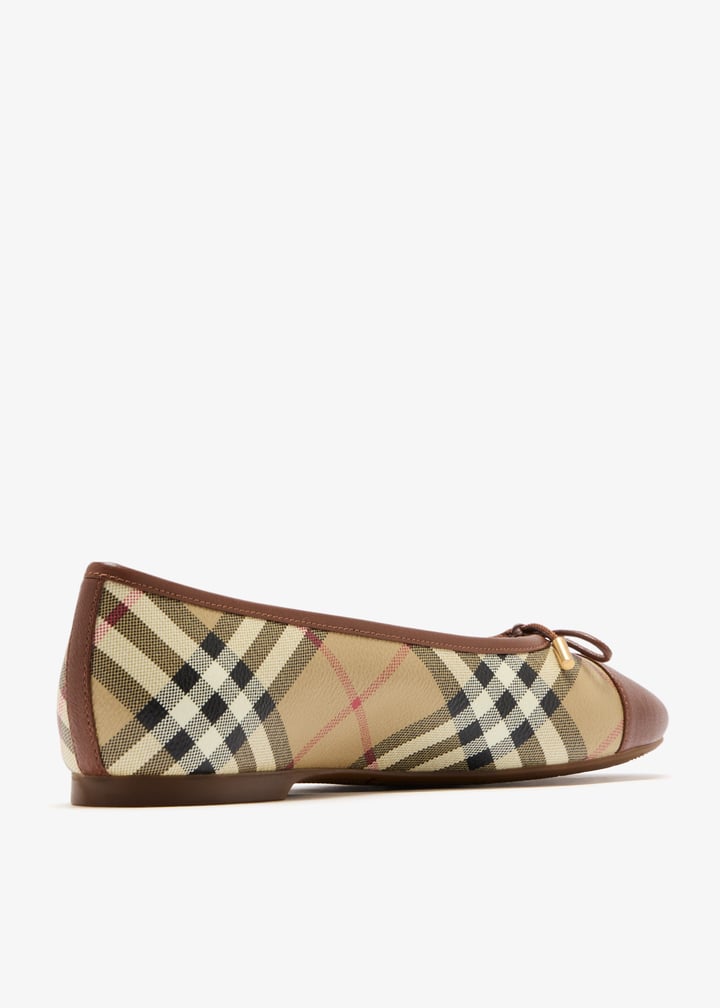 Shop Burberry Flat Shoes for Women in USA | Level Shoes