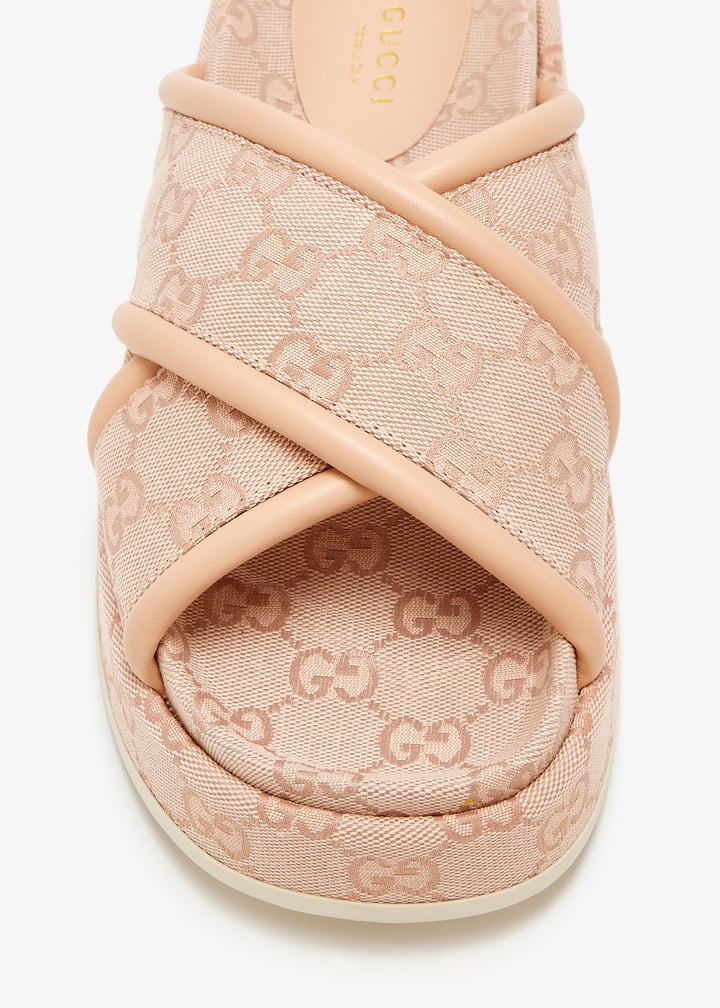 Gucci GG Platform sandals for Women Beige in UAE Level Shoes