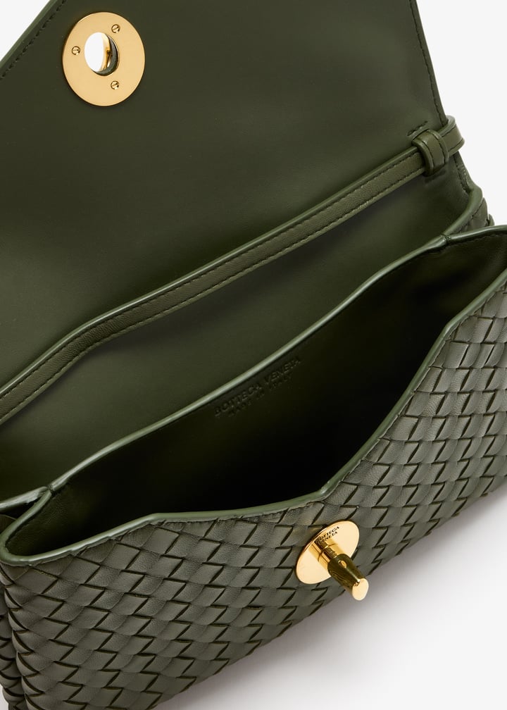 Bottega Veneta カーキ レザーショルダーバッグ 817191v08z03783_7.jpg?ts=