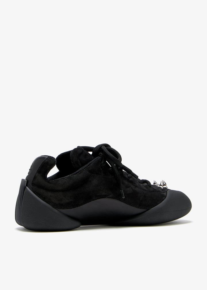 McQueen Flexion studded sneaker for Men - Black in UAE