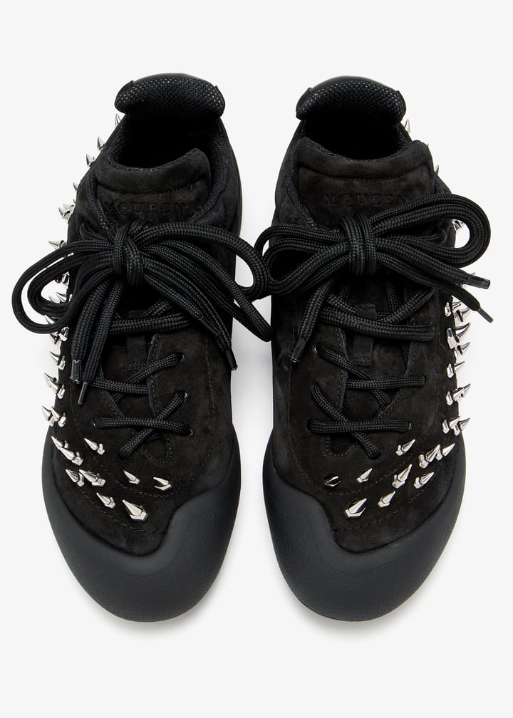 McQueen Flexion studded sneaker for Men - Black in UAE McQueen Flexion studded sneaker for Men - Black in UAE