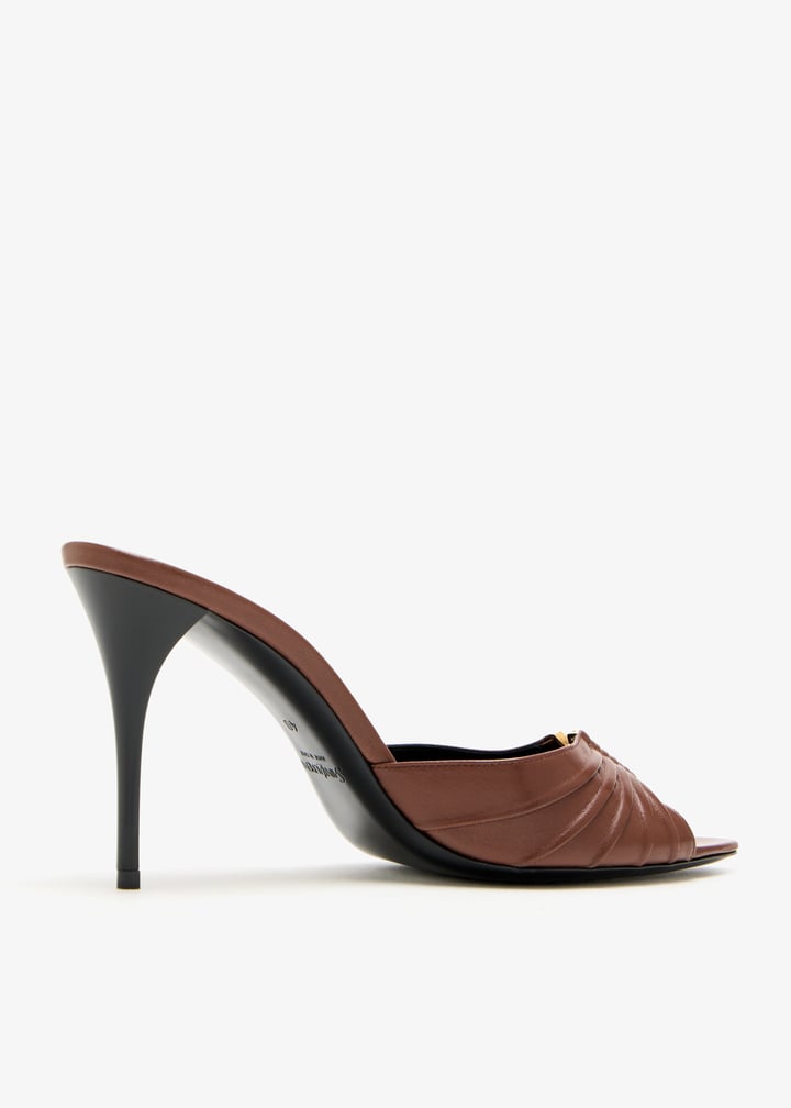Saint Laurent Babylone sandals for Women - Brown in UAE