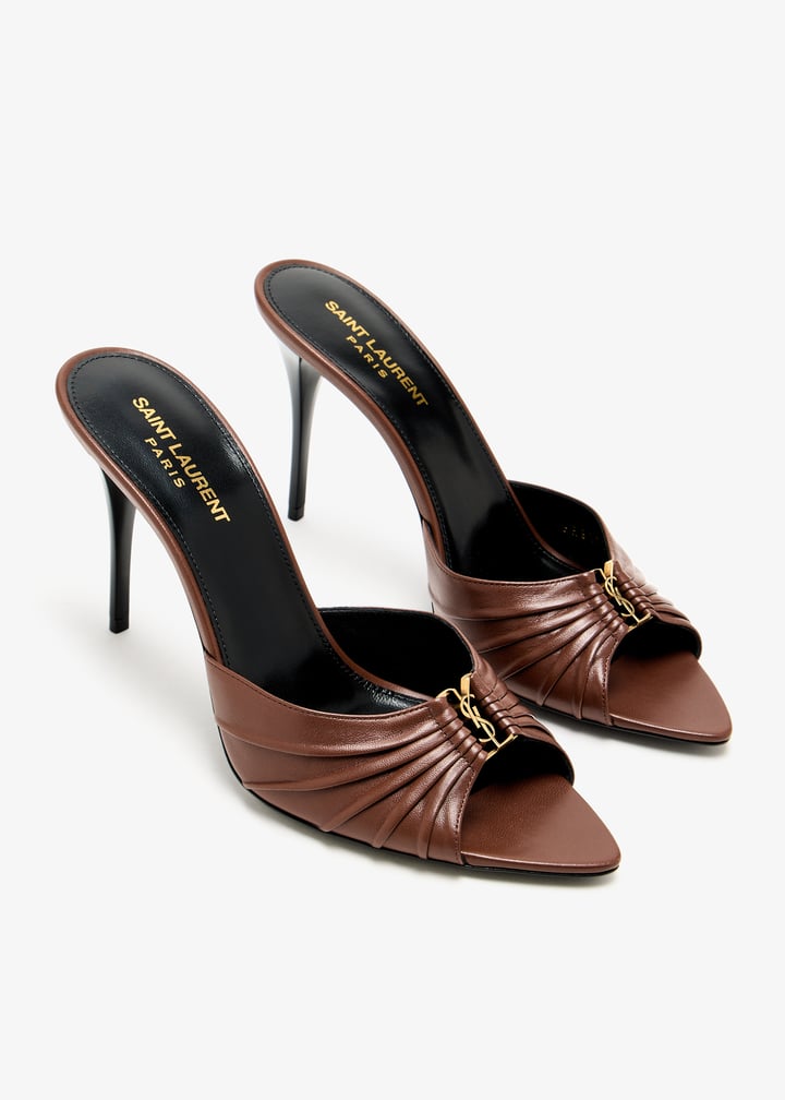 Saint Laurent Babylone sandals for Women - Brown in UAE