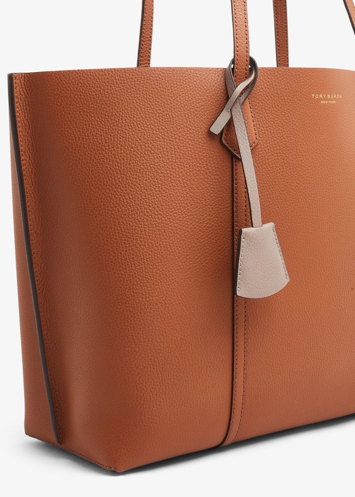 トートバッグ TORY BURCH BROWN LEATHER PERRY TOTE BAG 19013458_43534545_600.jpg