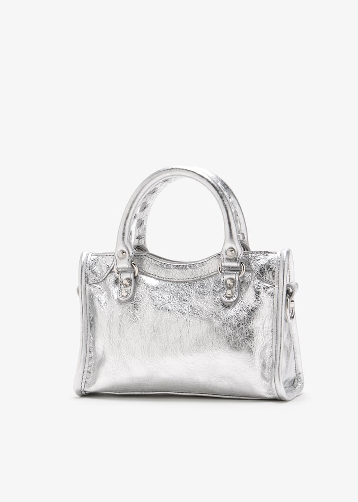 Balenciaga Le City nano bag for Women - Silver in UAE