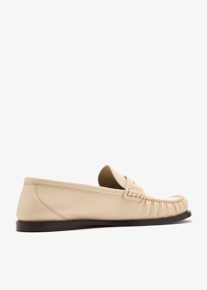 SAINT LAURENT PARIS レディース ローファー 820648 AAELH 1001 LAURENT loafers in smooth leather | Saint Laurent | YSL NL