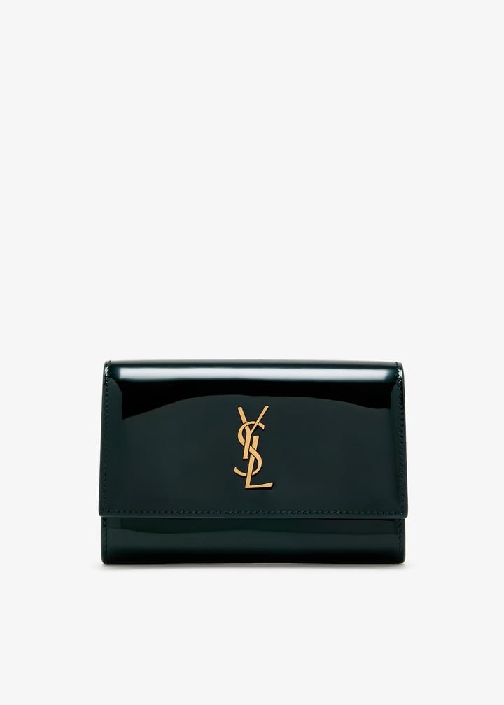 Saint Laurent Cassandre wallet for Women - Green in UAE