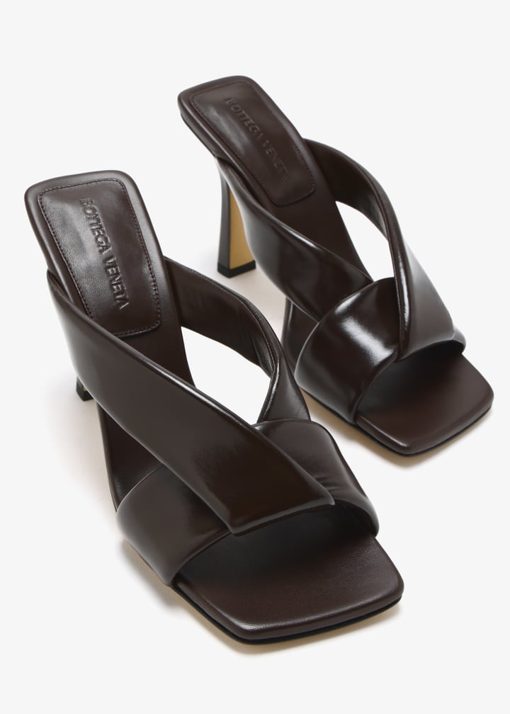 Bottega Veneta Riva mules for Women - Brown in UAE | Level Shoes