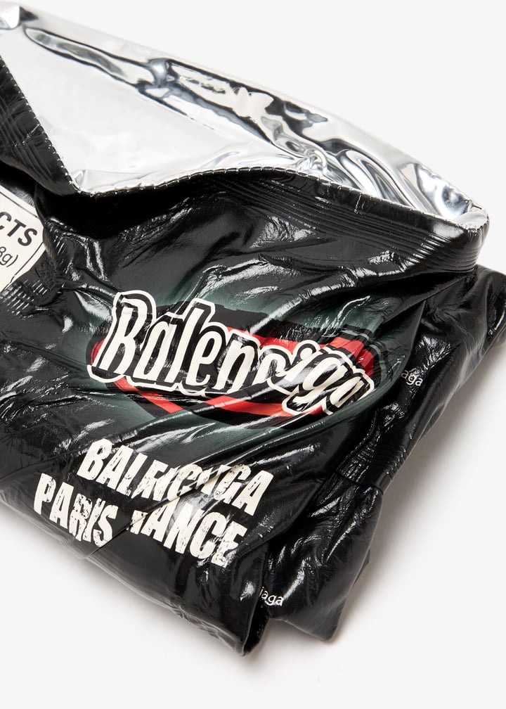 Balenciaga Chips clutch wallet for Women - Black in UAE