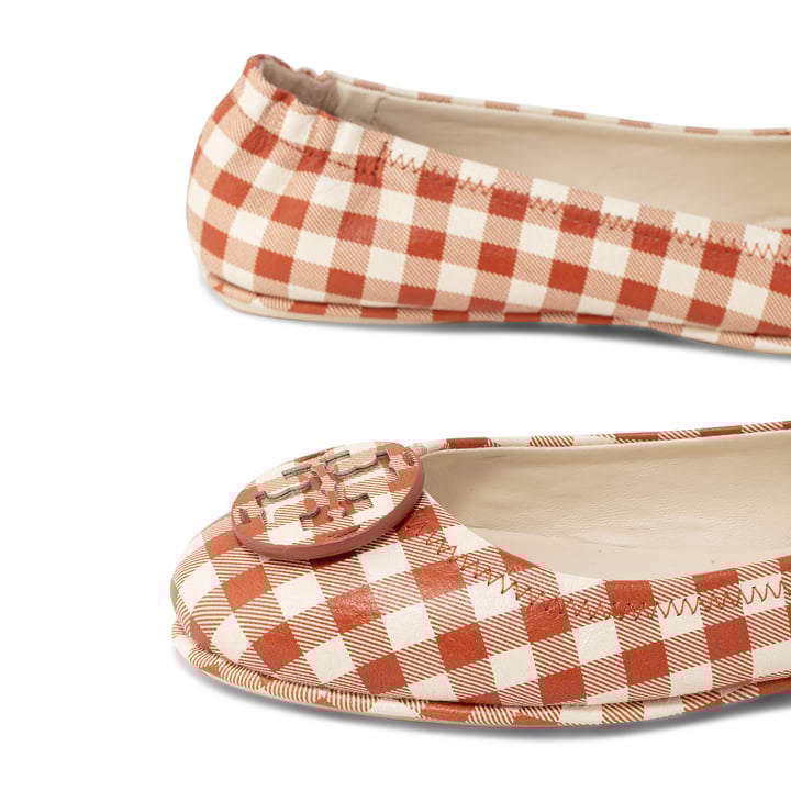 Tory Burch Minnie Travel ballet flats for Women Orange in UAE
