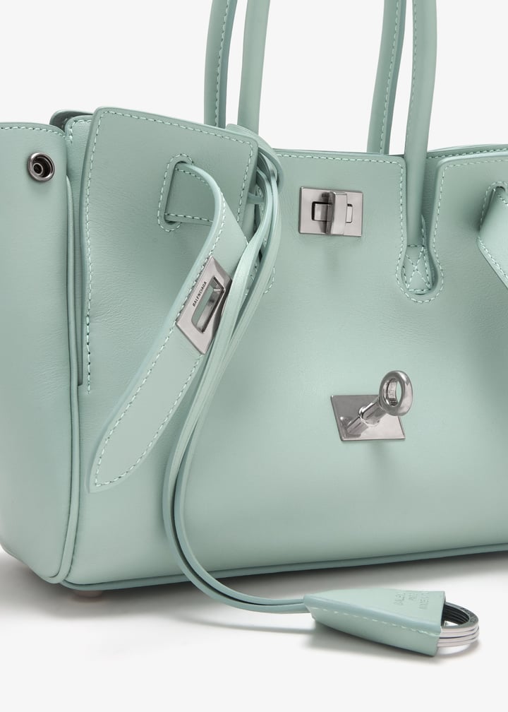 【Balenciaga】ベルエア ミニ トートバッグ ミネラルグリーン Women's Bel Air Carry All Bag Mini in Mineral Green