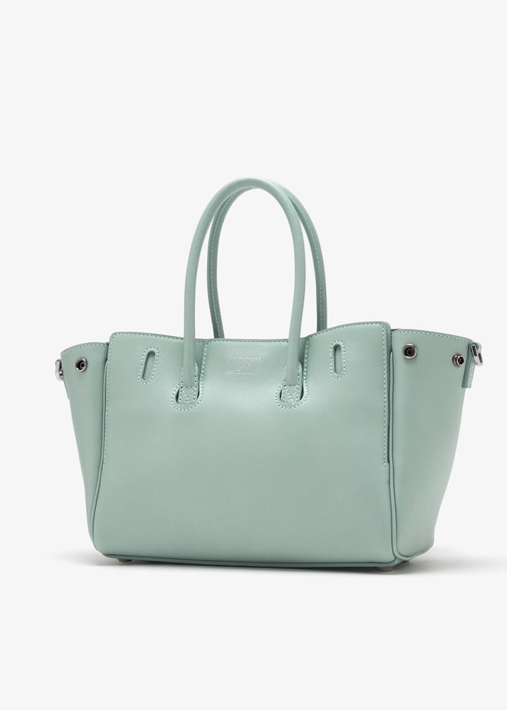 Balenciaga Bel Air mini carry-all bag for Women - Green in