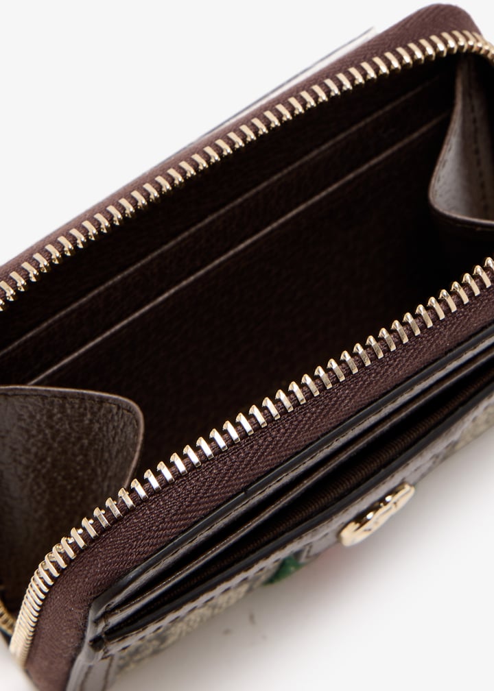 Gucci Ophidia zip around card case for Women - Printed in