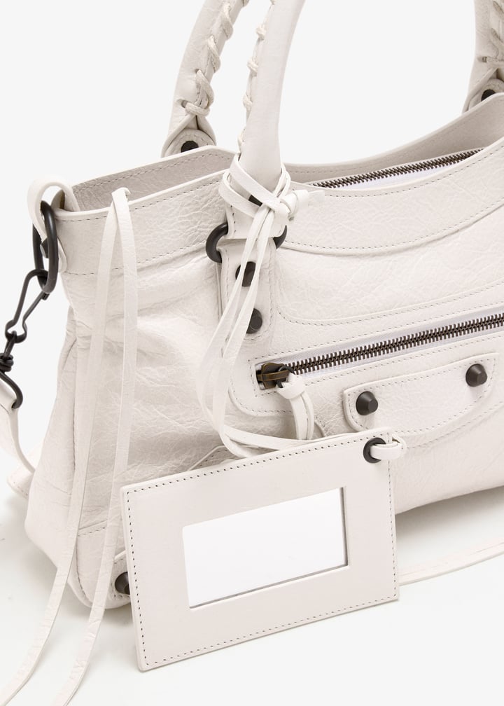ハンドバッグ Balenciaga White Leather Le City First Handbag Women's Le City First Bag in White | Balenciaga US