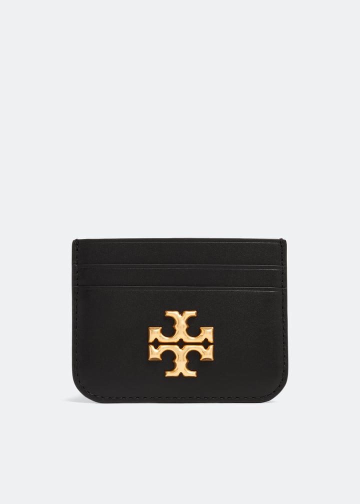 Tory Burch (86346 001) Women’s Eleanor card wallet Tory Burch Eleanor card holder for Women - Black in USA