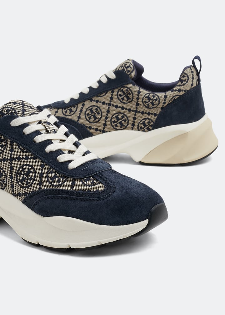 Tory Burch T Monogram Good Luck sneakers for Women - Blue in USA