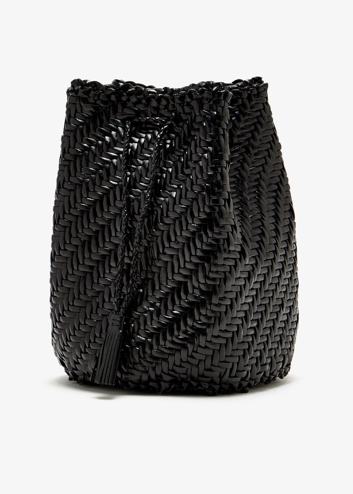 Dragon Diffusion Pompom double jump bucket bag for Women