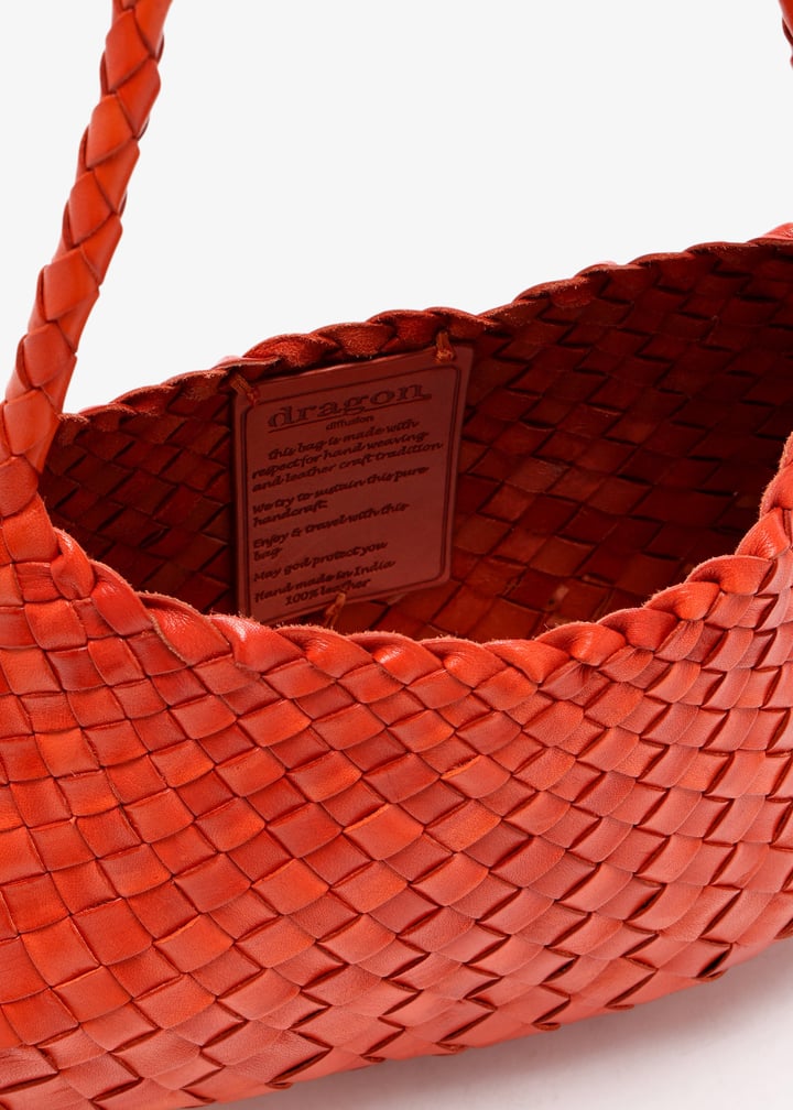 Dragon Diffusion Rosanna bag for Women - Orange in KSA