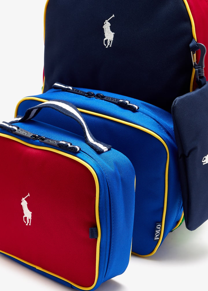 Polo Ralph Lauren Polo Backpack, Lunch Bag & Pencil Case combo