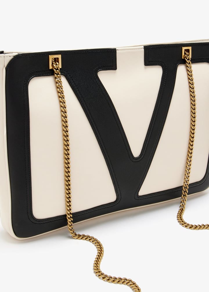 Valentino Garavani Viva medium tote bag for Women - Cream in
