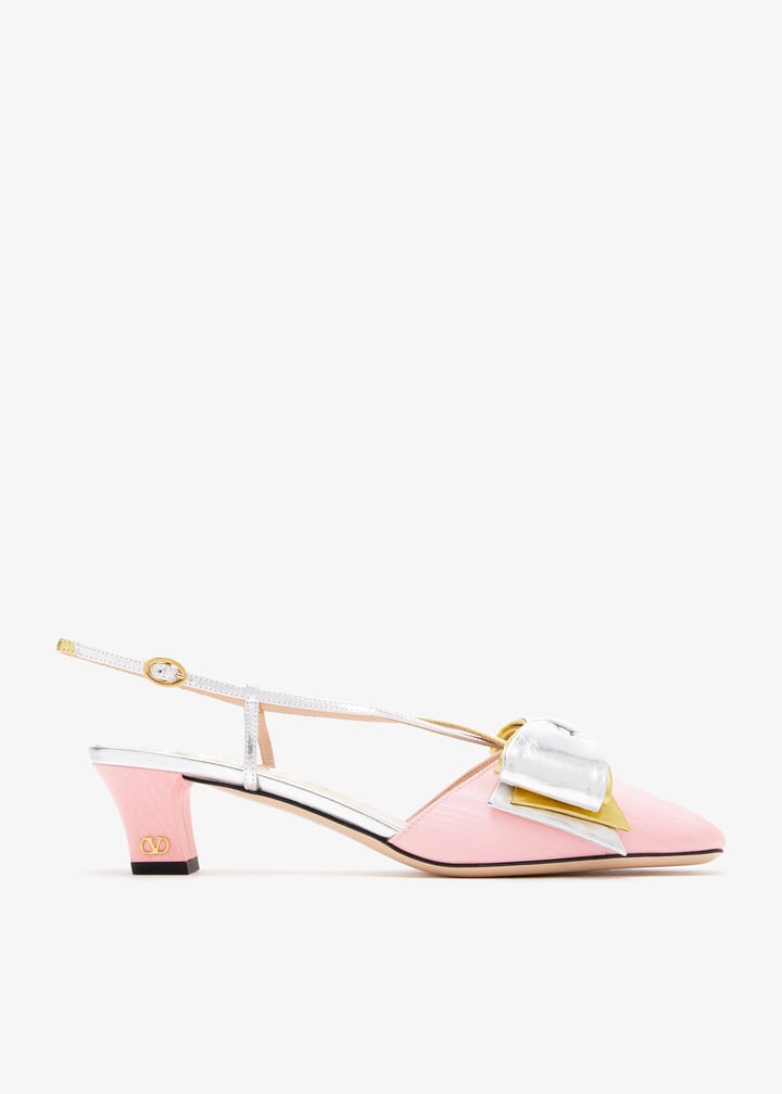 【関税＆送料込み】Valentino Garavani Open Back Bow Mini Dr Valentino Garavani Bowow pumps for Women - Black in UAE