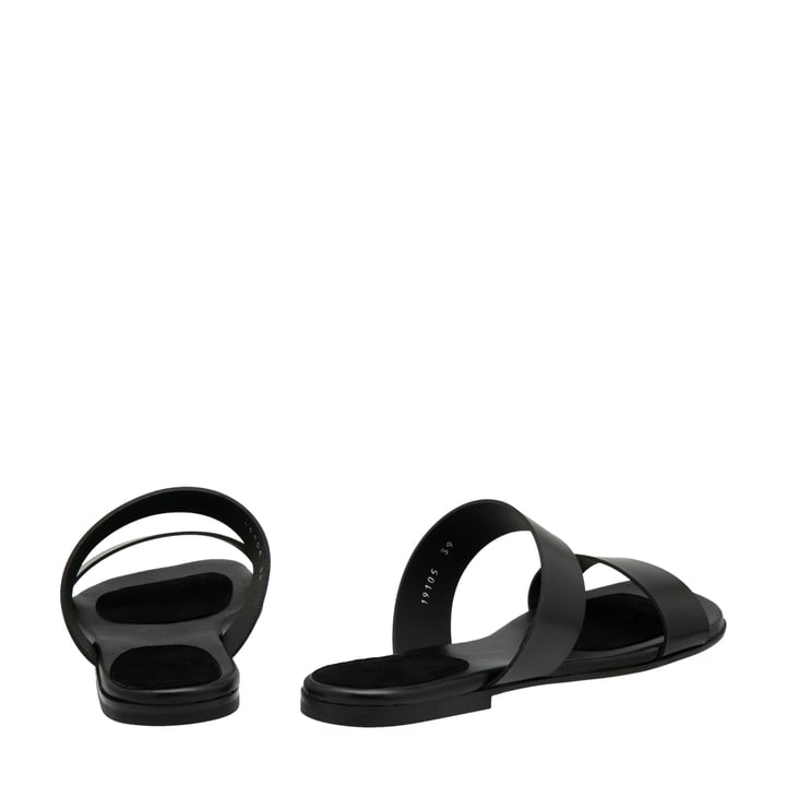 Dries Van Noten Leather sandals for Women - Black in UAE