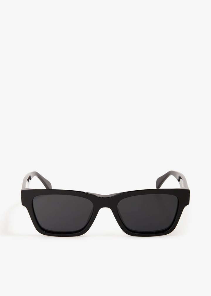 【関税込み】ANINE BING ブラック Daria サングラス ANINE BING Daria Sunglasses - Black