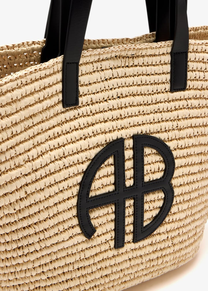 【関税込み】ANINE BING ベージュ Palermo かごトート ANINE BING Palermo tote bag for Women - Beige in UAE | Level