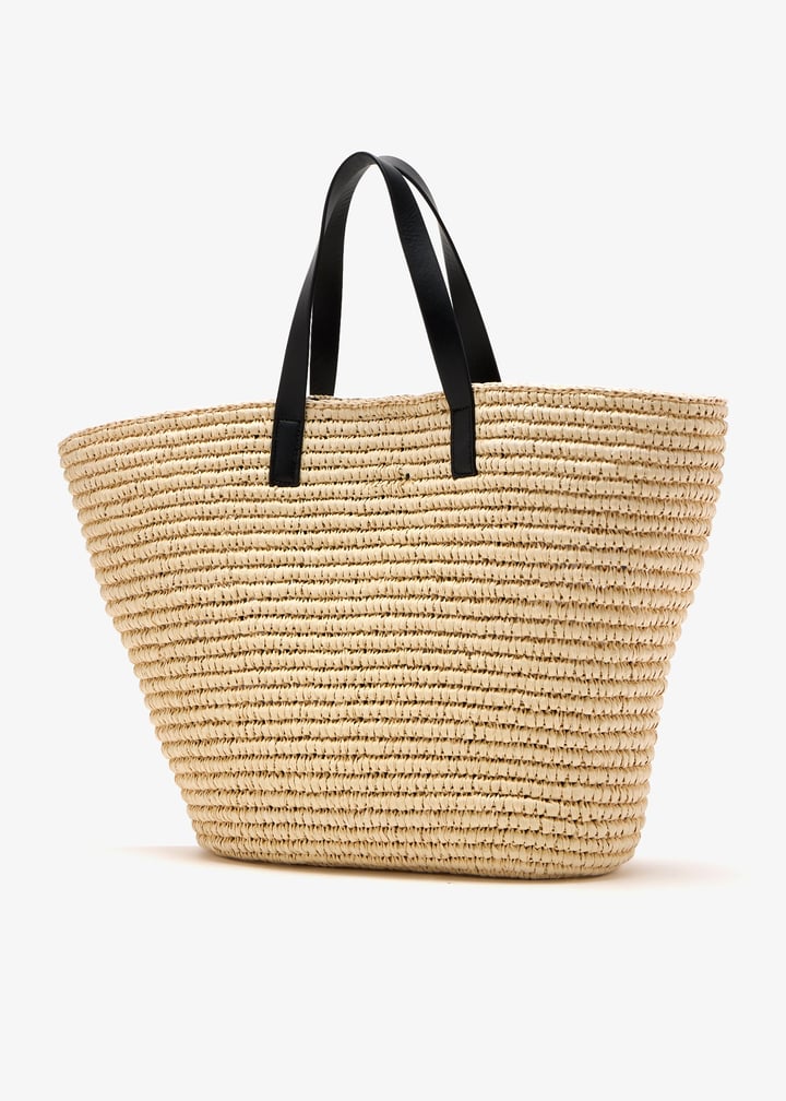 【関税込み】ANINE BING ベージュ Palermo かごトート Anine-Bing-Palermo-Tote-
