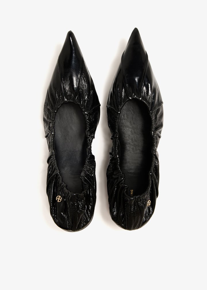 ANINE BING Nadine ballet flats for Women Black in KSA Level Shoes