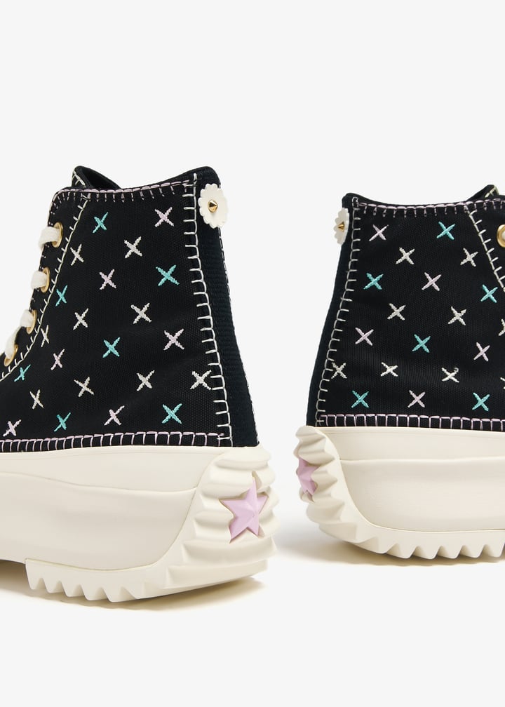 Converse Run Star Hike Black High Top Converse For Girls Converse