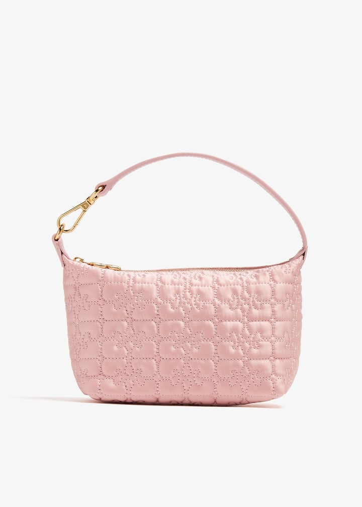 バッグ ganni ButterflySmall Pouch Satin Sparkle Ganni - Butterfly Small Pouch Satin Sparkle | HBX