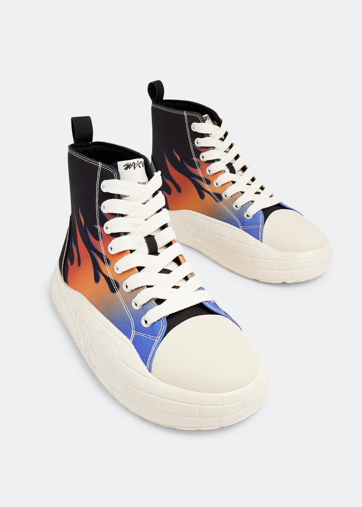 Acupuncture NYU Vulc high-top sneakers for Men - Black in