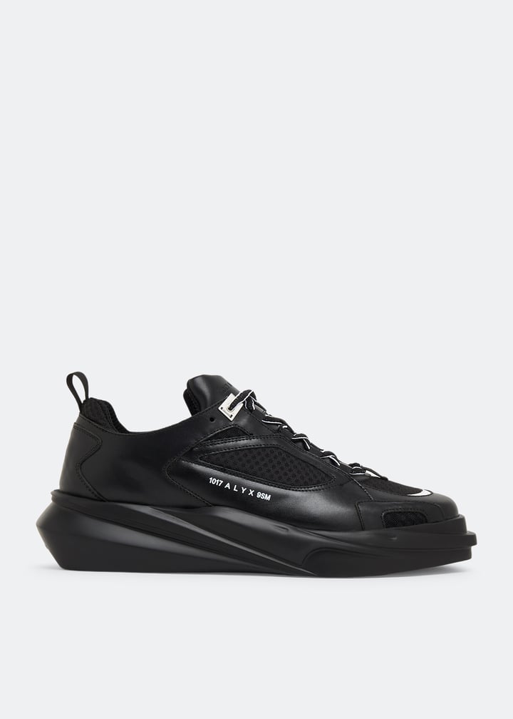 スニーカー ALYX Black leather Hiking sneakers (AAUSN0034LE01 BLK0001) 1017 ALYX 9SM Black Leather Hiking Sneakers | italist