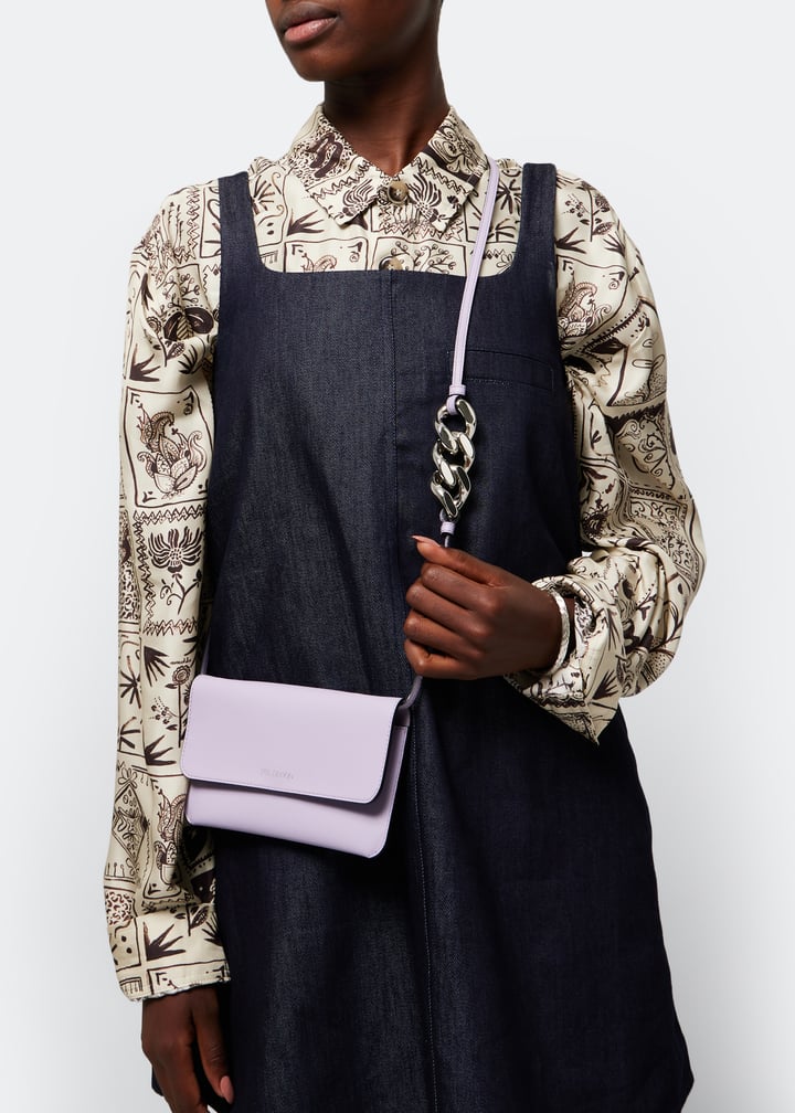 JW Anderson Chain phone pouch for Women - Purple in UAE