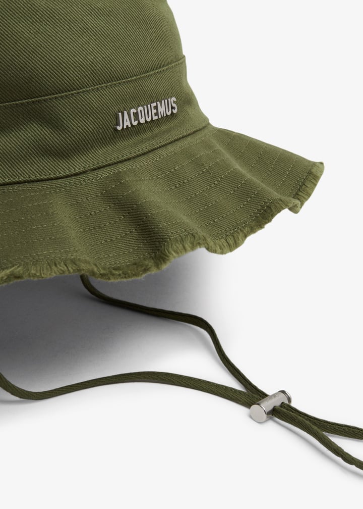 Jacquemus Le Bob Artichaut hat for Women - Green in UAE