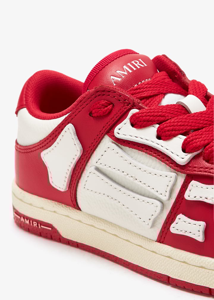 AMIRI Skel low-top sneakers for Kids Unisex - Red in UAE