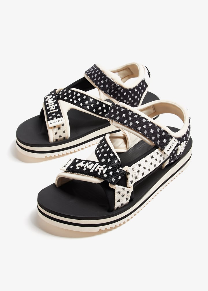 【AMIRI】男性 MA PAISLEY SANDAL サンダル AMFOSD1002-069 AMIRI MA Paisley sandals for Men - Black in UAE | Level Shoes