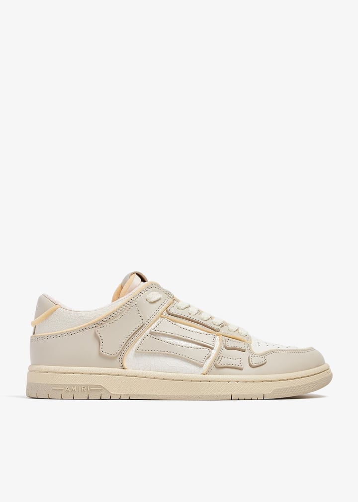 AMIRI Collegiate Skel low-top sneakers for Men - Beige in