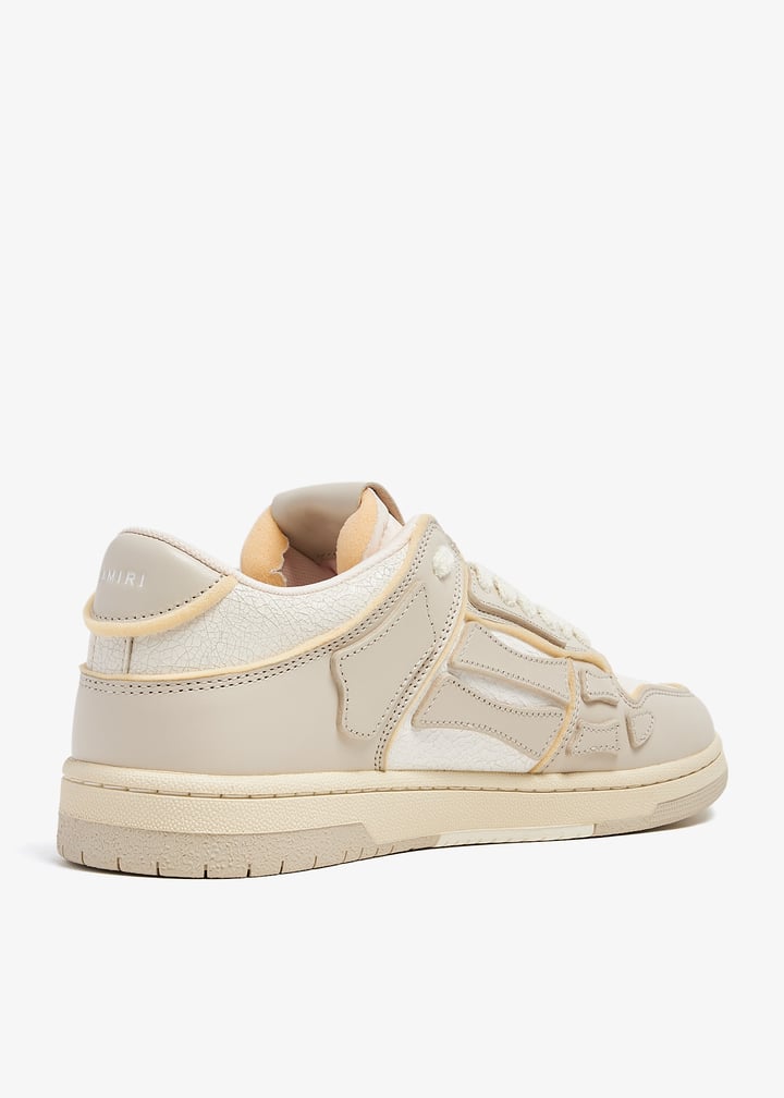 AMIRI Collegiate Skel low-top sneakers for Men - Beige in
