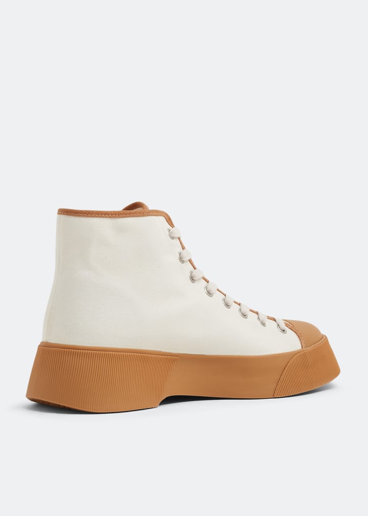 JW Anderson High-top sneakers for Men - Beige in UAE | Level  display picture 3