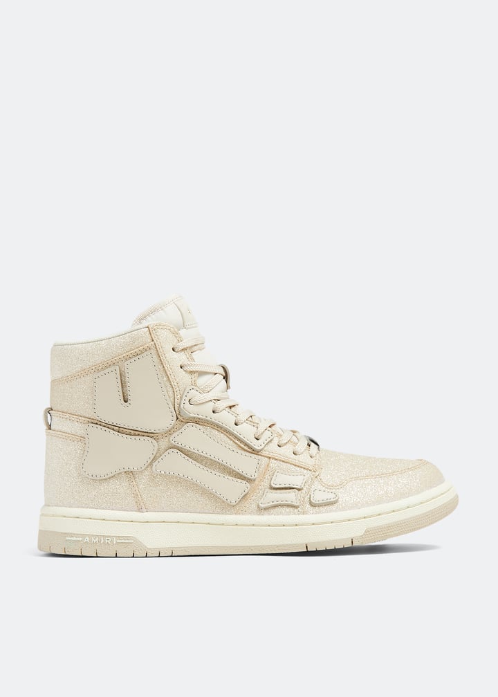 AMIRI Crystal Skel hi-top sneakers for Men - Beige in UAE