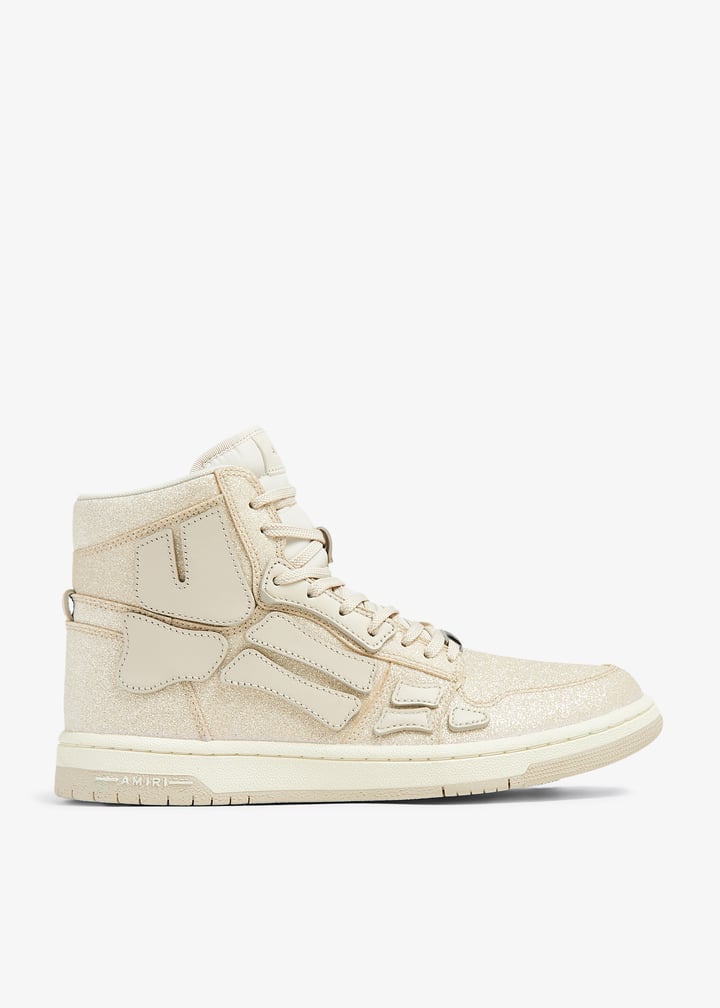 スニーカー AMIRI Women Sneakers AWFOSR1059 271 beige AMIRI Skel low-top sneakers for Women - Beige in UAE | Level