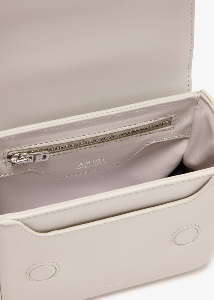 【関税込み】AMIRI オフホワイト マイクロ MA バッグ AMIRI Micro MA bag for Women - White in UAE | Level Shoes