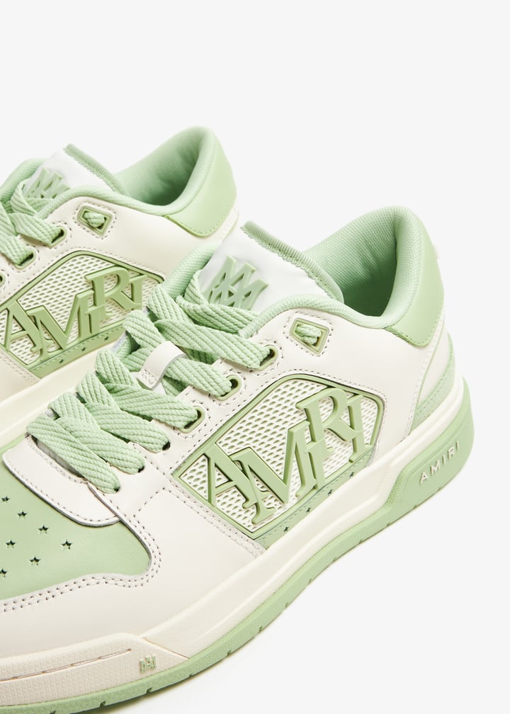 スニーカー AMIRI Woman Sneakers White AWFOSR1109 FROSTIE GREEN Buy Amiri Wmns Stars Platform Court Low 'White Frosty Green